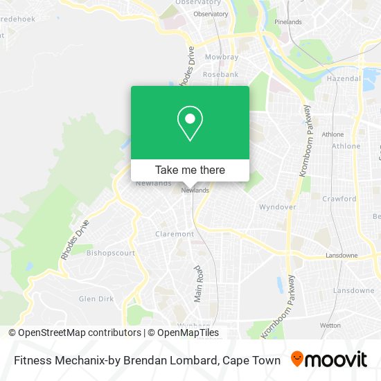 Fitness Mechanix-by Brendan Lombard map