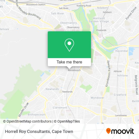 Horrell Roy Consultants map