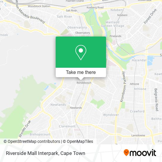 Riverside Mall Interpark map