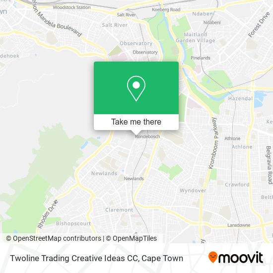 Twoline Trading Creative Ideas CC map