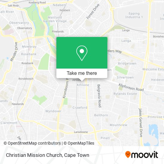 Christian Mission Church map
