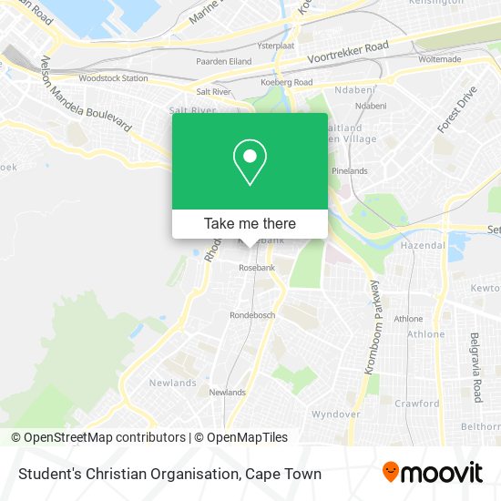 Student's Christian Organisation map