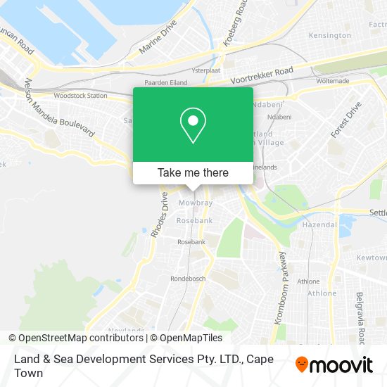 Land & Sea Development Services Pty. LTD. map