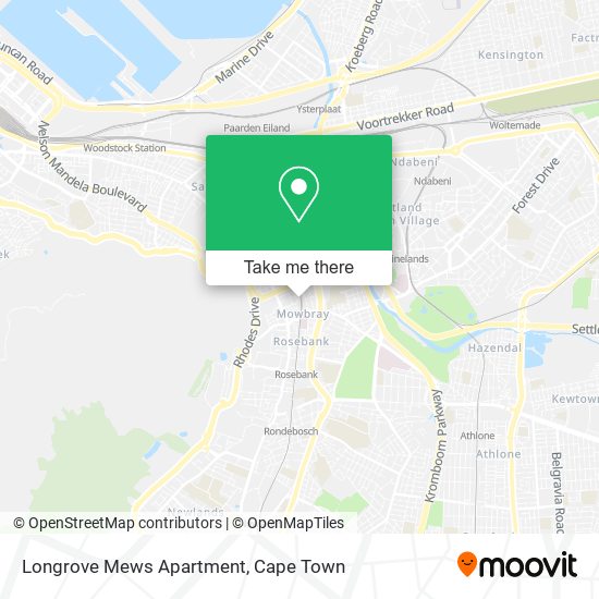 Longrove Mews Apartment map