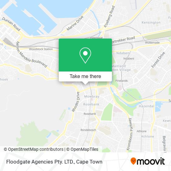 Floodgate Agencies Pty. LTD. map