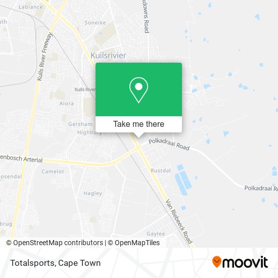 Totalsports map