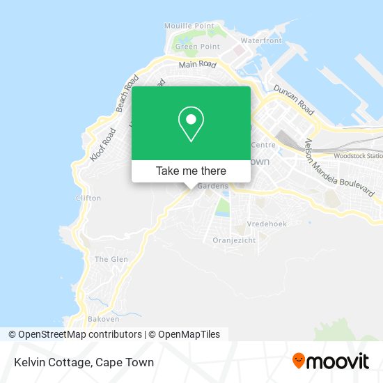 Kelvin Cottage map