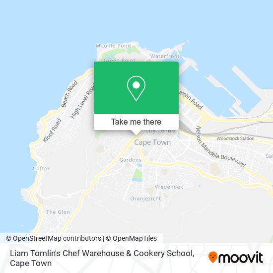 Liam Tomlin's Chef Warehouse & Cookery School map
