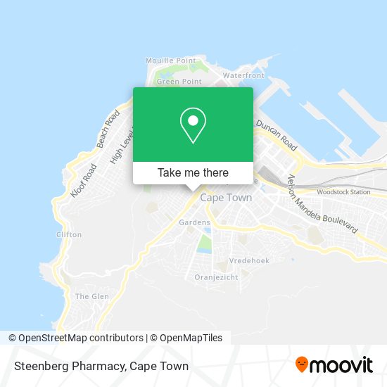 Steenberg Pharmacy map