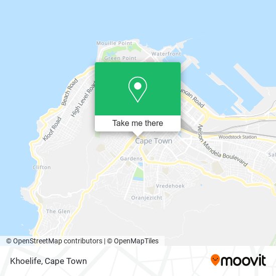 Khoelife map