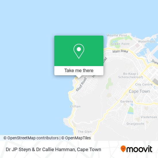 Dr JP Steyn & Dr Callie Hamman map