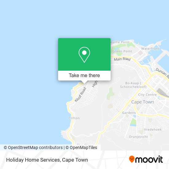 Holiday Home Services map
