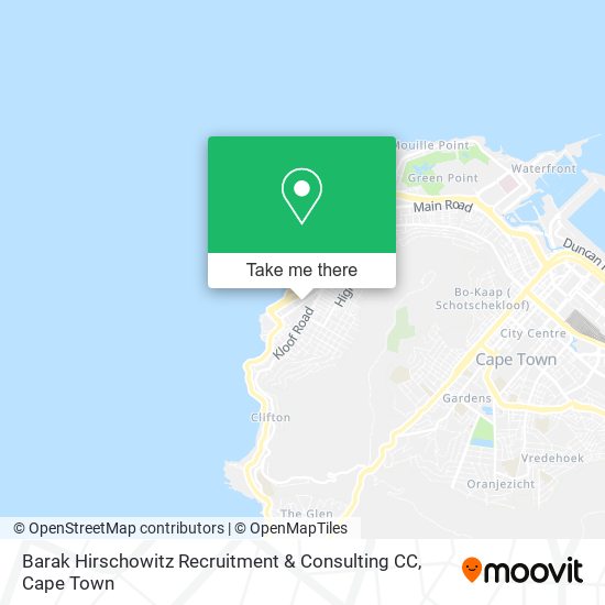 Barak Hirschowitz Recruitment & Consulting CC map