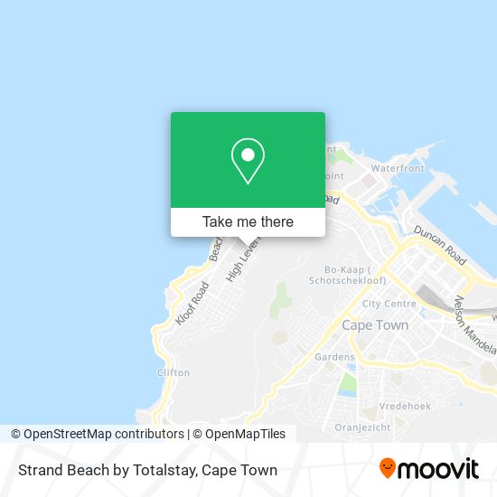 Strand Beach by Totalstay map