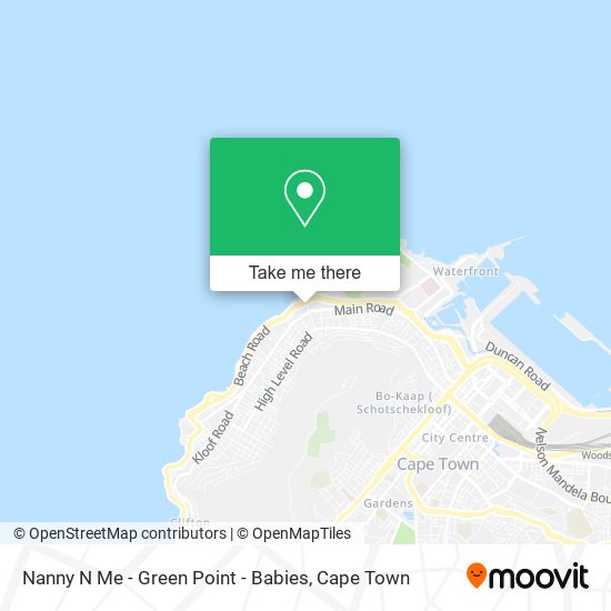 Nanny N Me - Green Point - Babies map