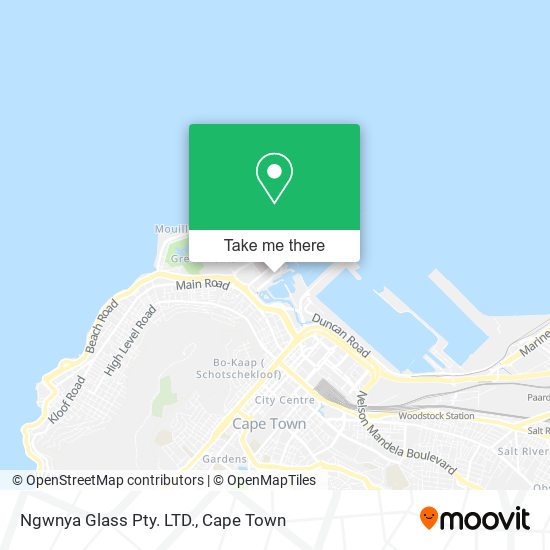 Ngwnya Glass Pty. LTD. map