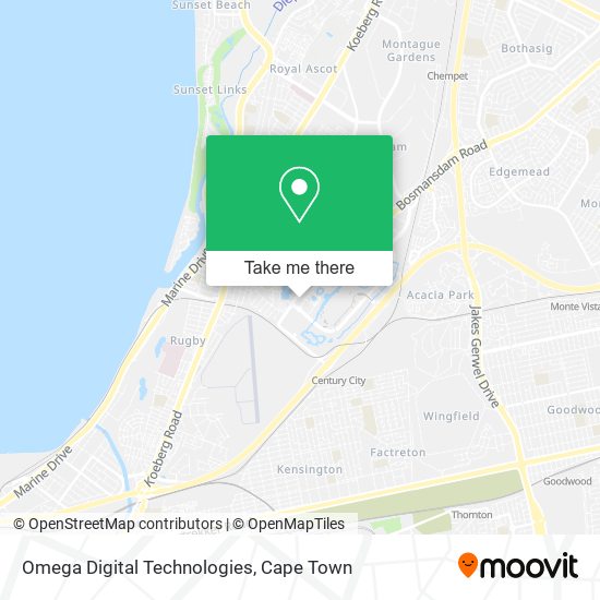 Omega Digital Technologies map