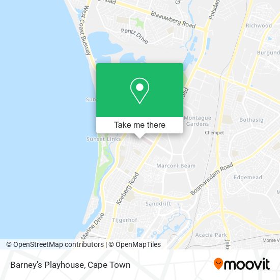 Barney's Playhouse map