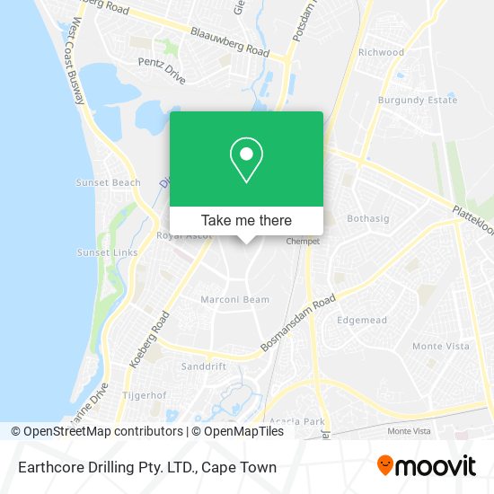 Earthcore Drilling Pty. LTD. map