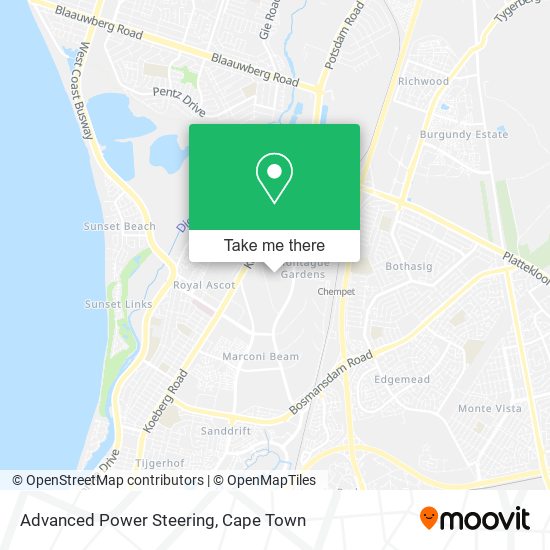 Advanced Power Steering map