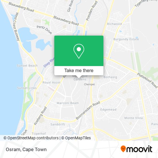 Osram map