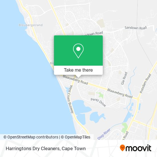 Harringtons Dry Cleaners map