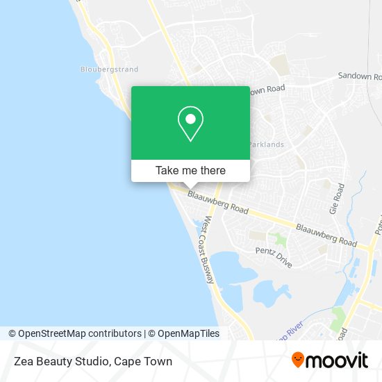 Zea Beauty Studio map