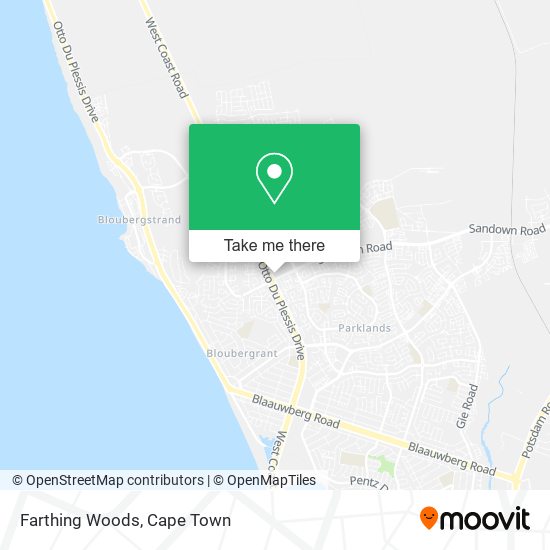 Farthing Woods map