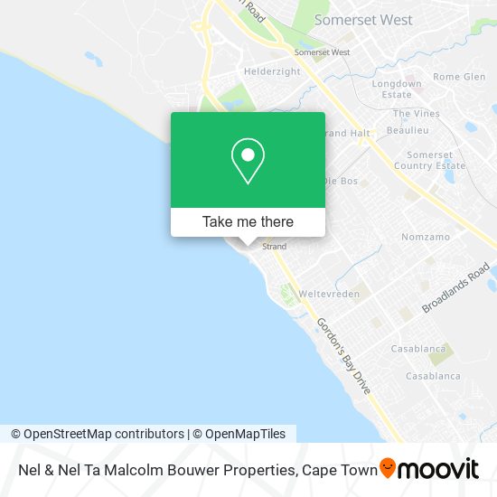 Nel & Nel Ta Malcolm Bouwer Properties map