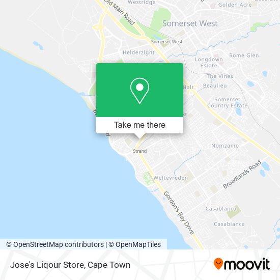 Jose's Liqour Store map