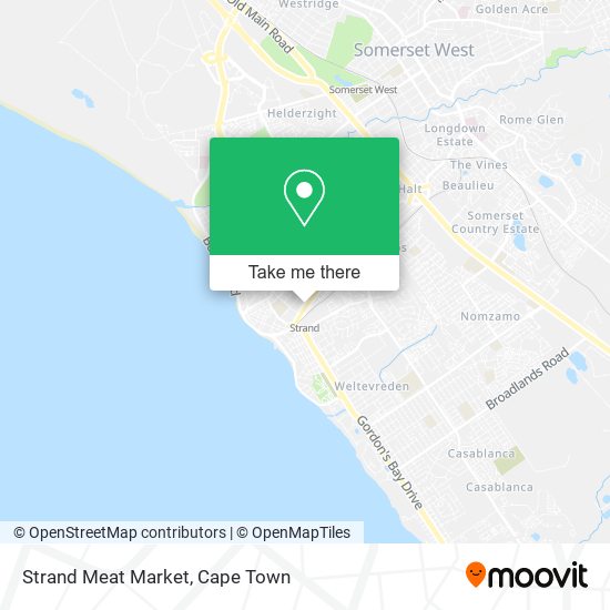 Strand Meat Market map
