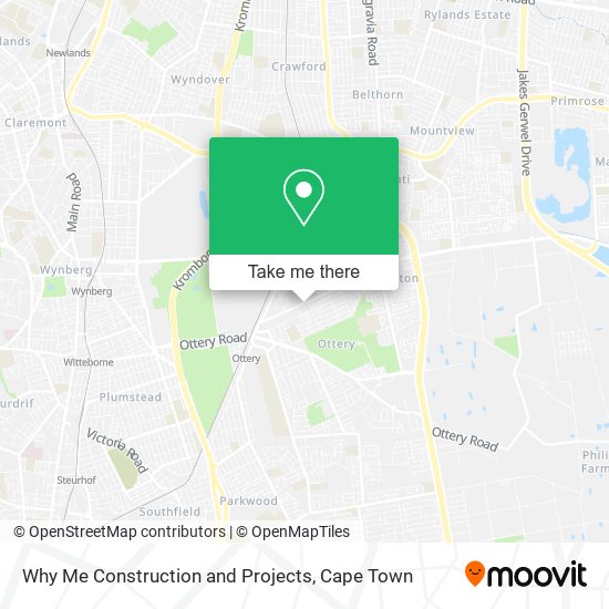 Why Me Construction and Projects map