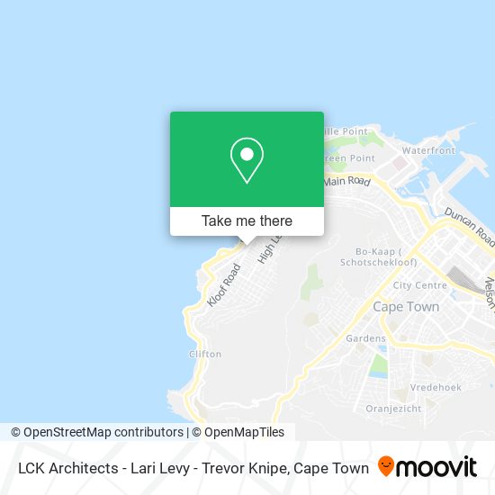 LCK Architects - Lari Levy - Trevor Knipe map