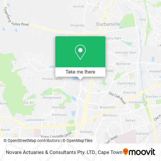 Novare Actuaries & Consultants Pty. LTD. map