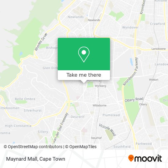 Maynard Mall map