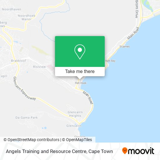 Angels Training and Resource Centre map