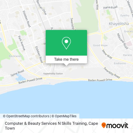 Computer & Beauty Services N Skills Training map