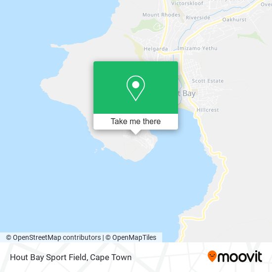 Hout Bay Sport Field map