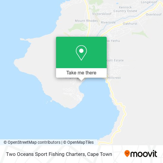 Two Oceans Sport Fishing Charters map