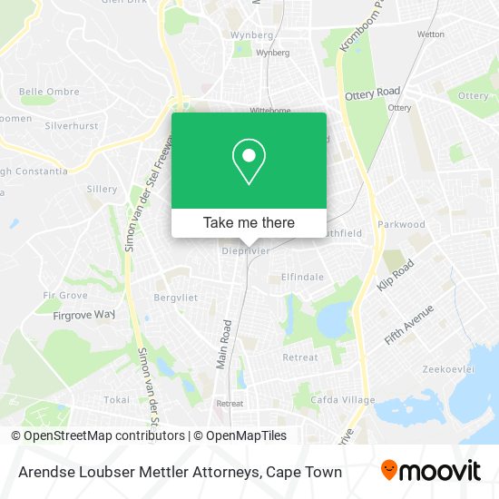 Arendse Loubser Mettler Attorneys map