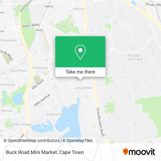 Buck Road Mini Market map