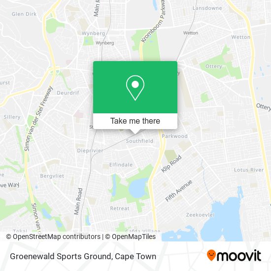 Groenewald Sports Ground map