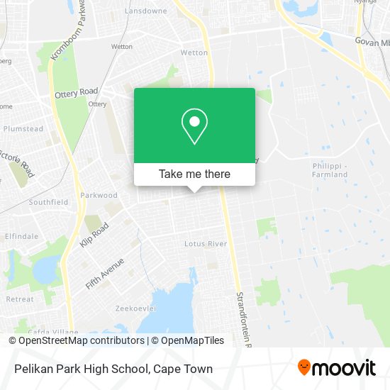 Pelikan Park High School map