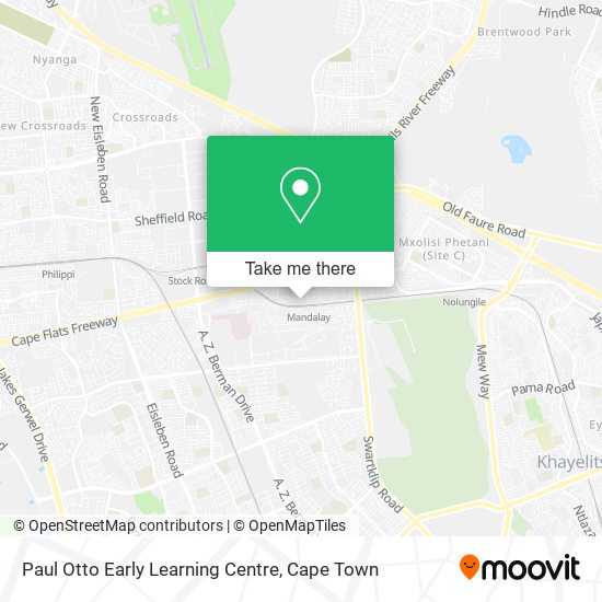 Paul Otto Early Learning Centre map