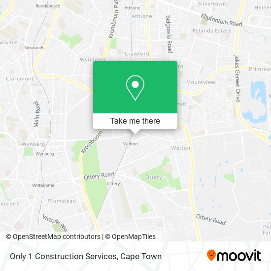 Only 1 Construction Services map
