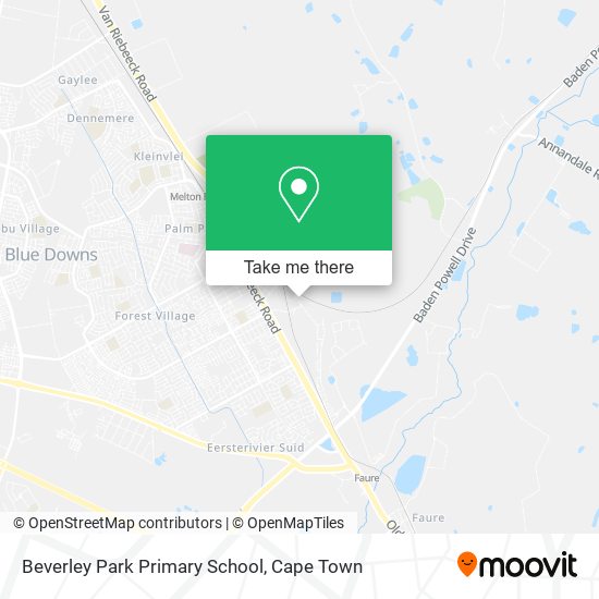 Beverley Park Primary School map