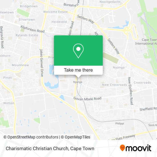 Charismatic Christian Church map