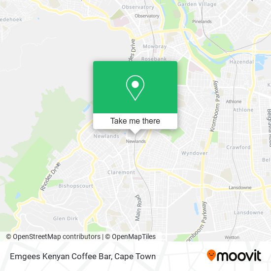 Emgees Kenyan Coffee Bar map