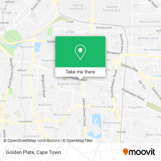 Golden Plate map