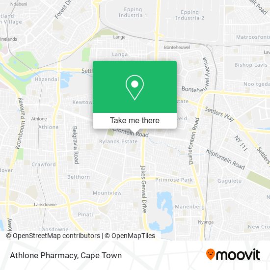 Athlone Pharmacy map